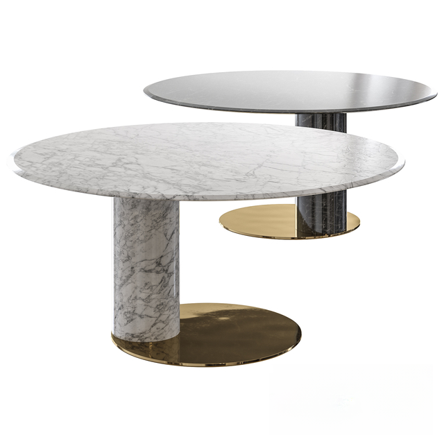 Marble Round Teatable table