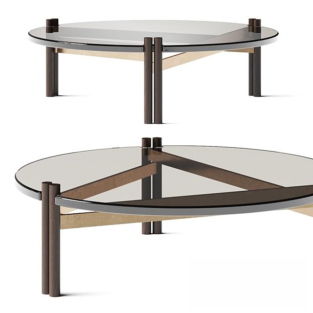 Round Glass Teatable table