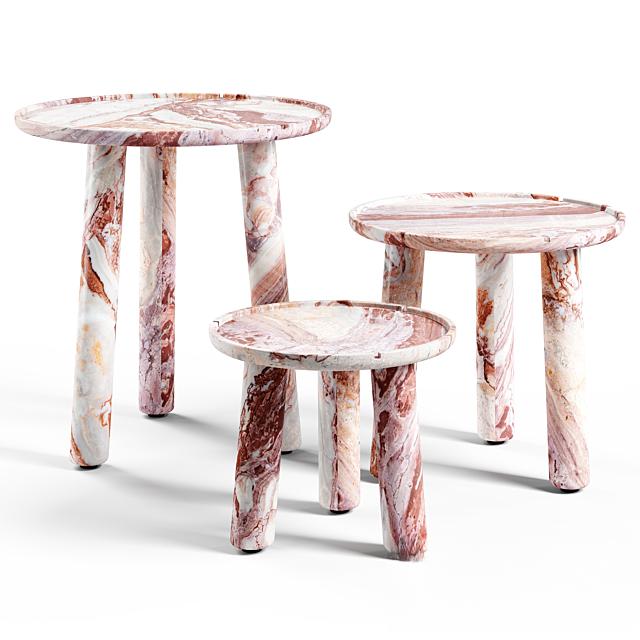 MarblePatternTeatable table