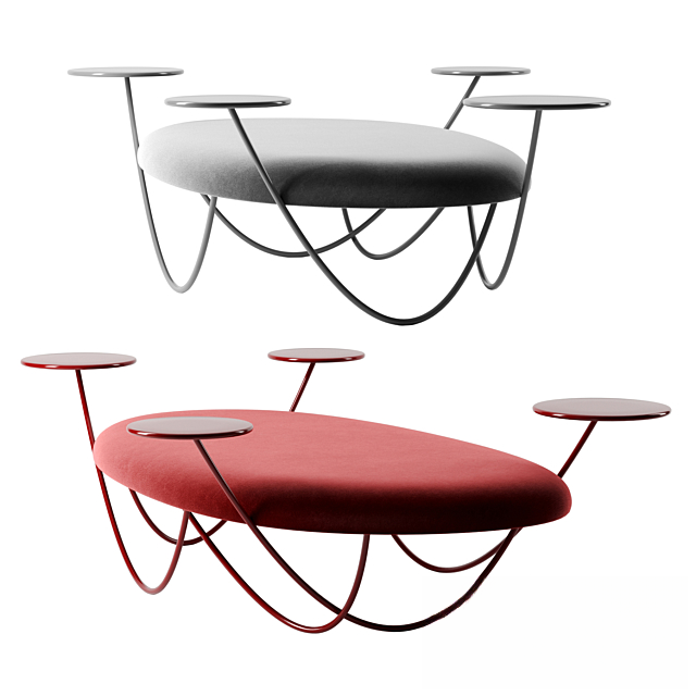 Modern Oval Teatable table