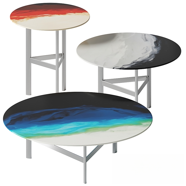 Abstract Colorful Teatable table