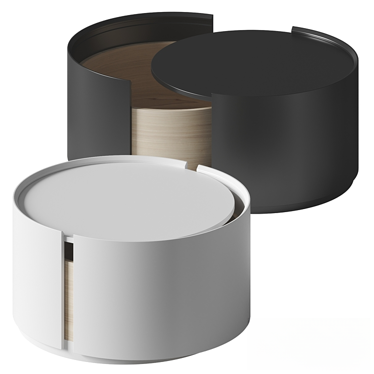 Round modern teatable table