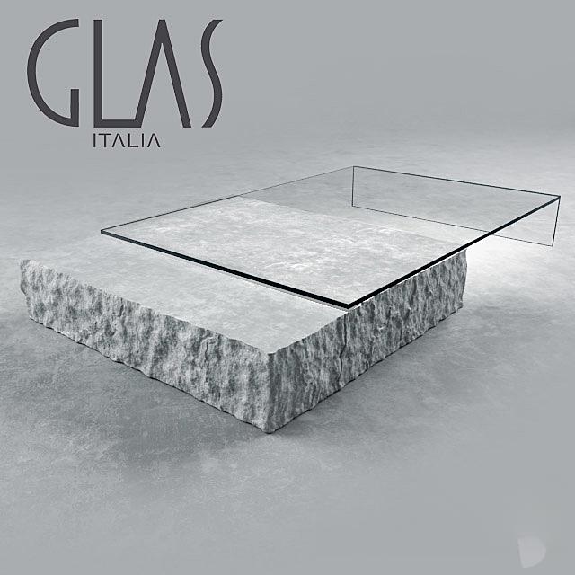 GlassMarbleModern table