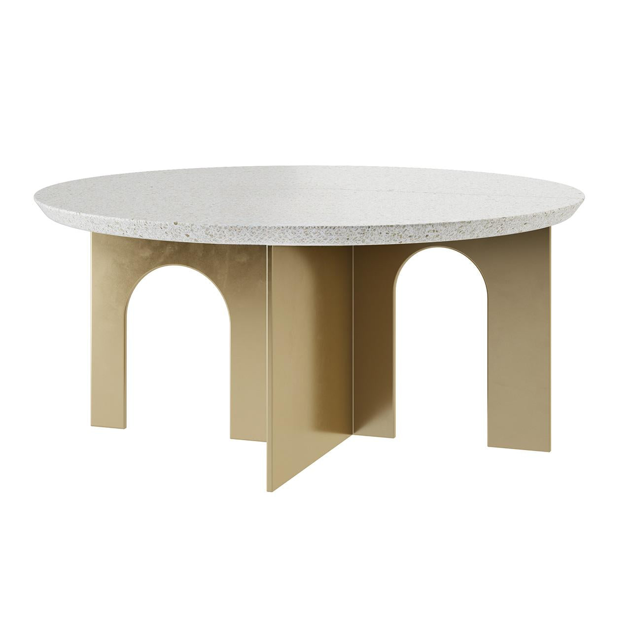 Marble Round Teatable table