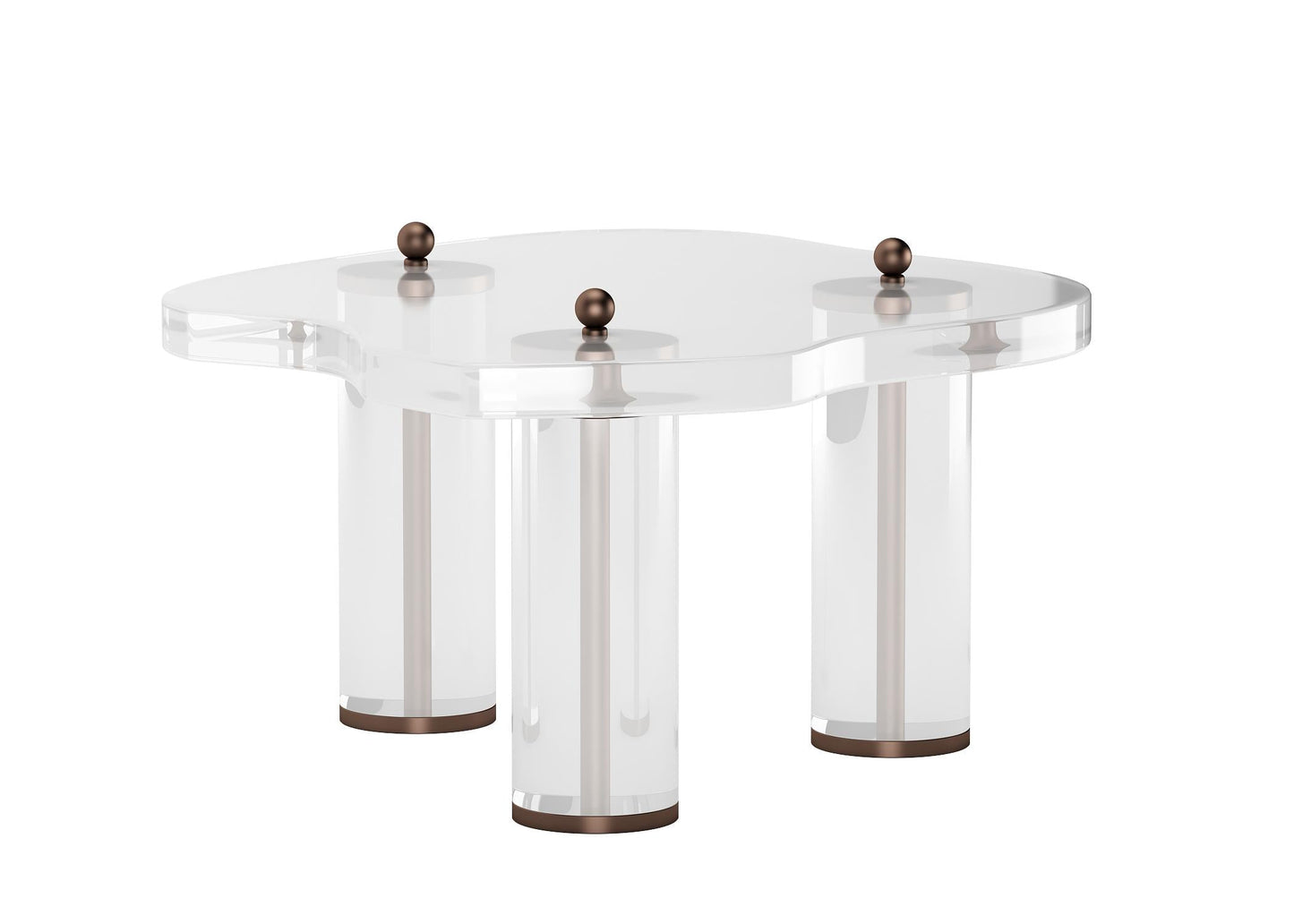 Modern Clear Teatable table