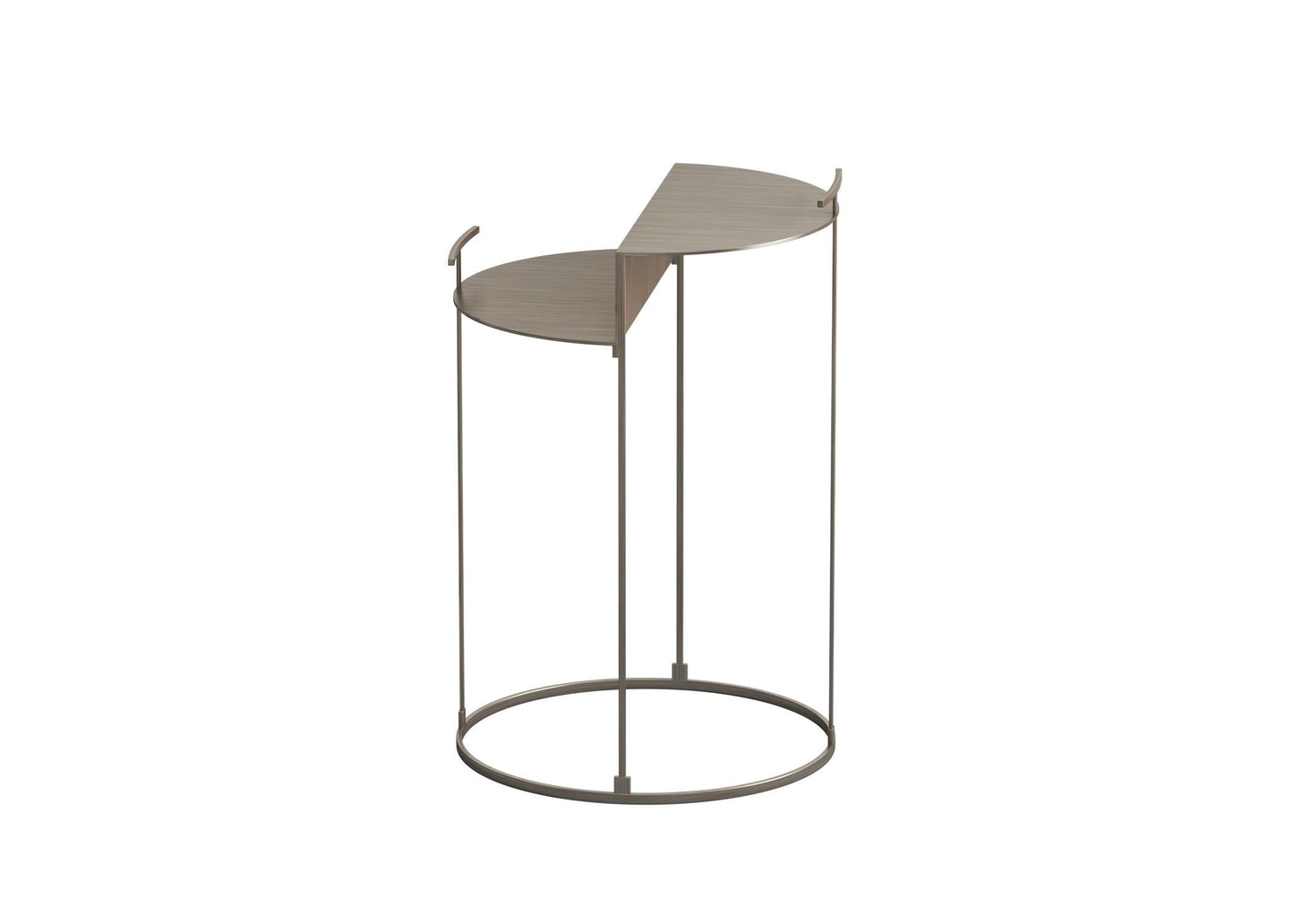RoundMetalTeatable table