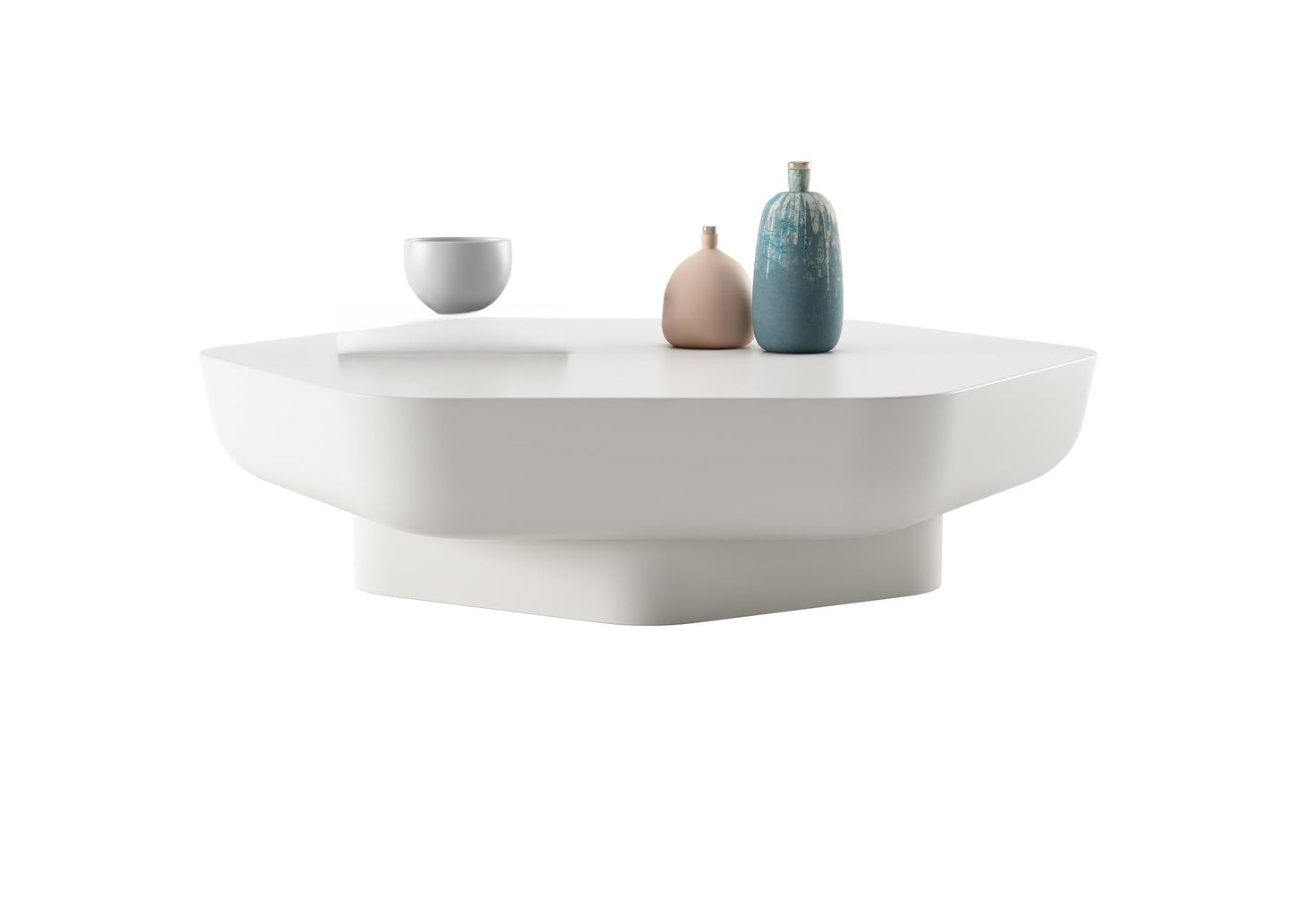 White Minimalist Teatable table