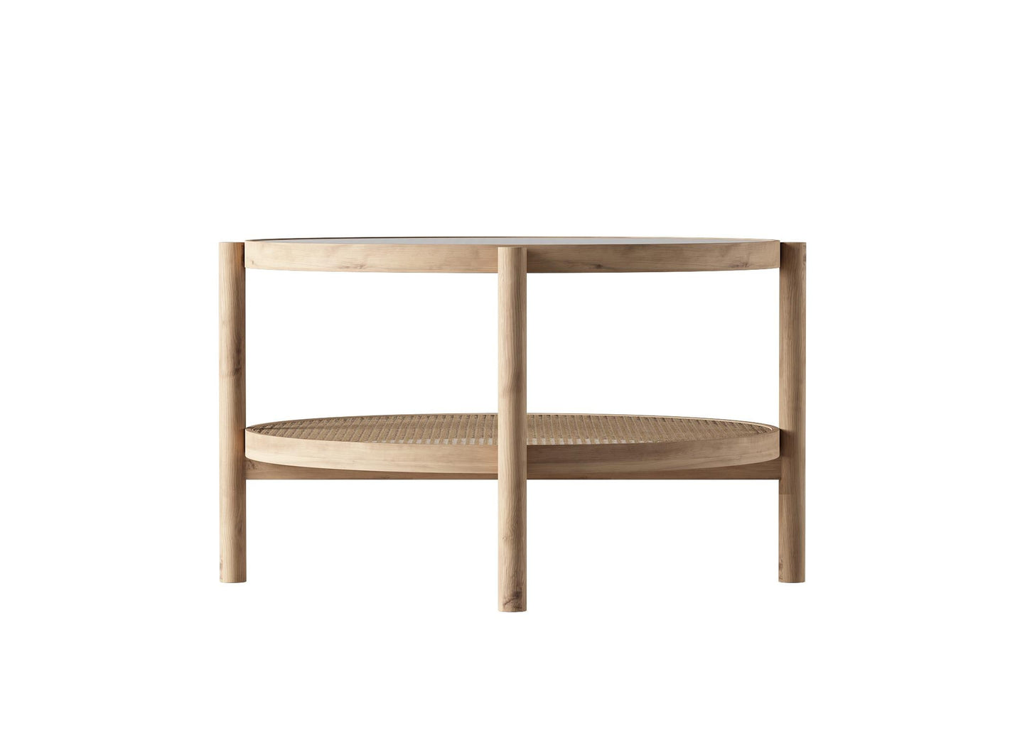 Simple wooden teatable table