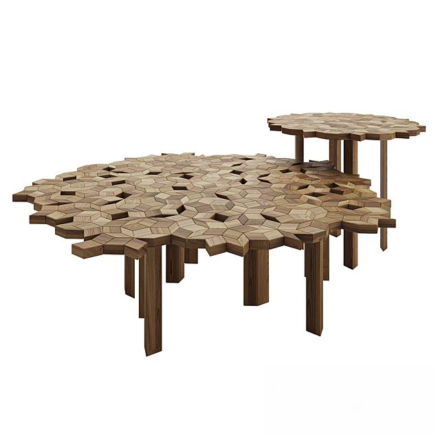 Geometric Modern Teatable table