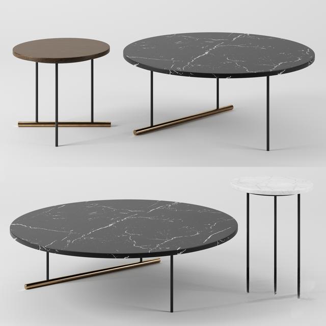 Marble Round Teatable table