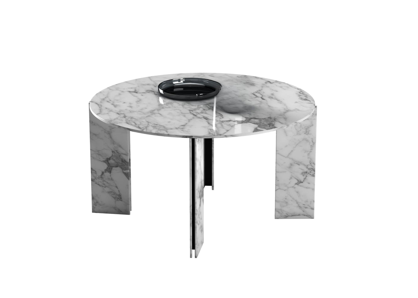 Marble Round Teatable table