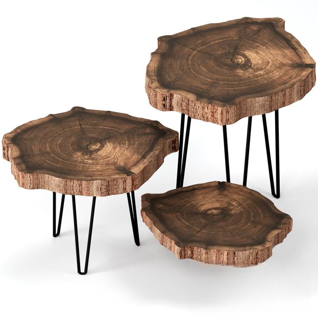 Natural Wood Teatable table