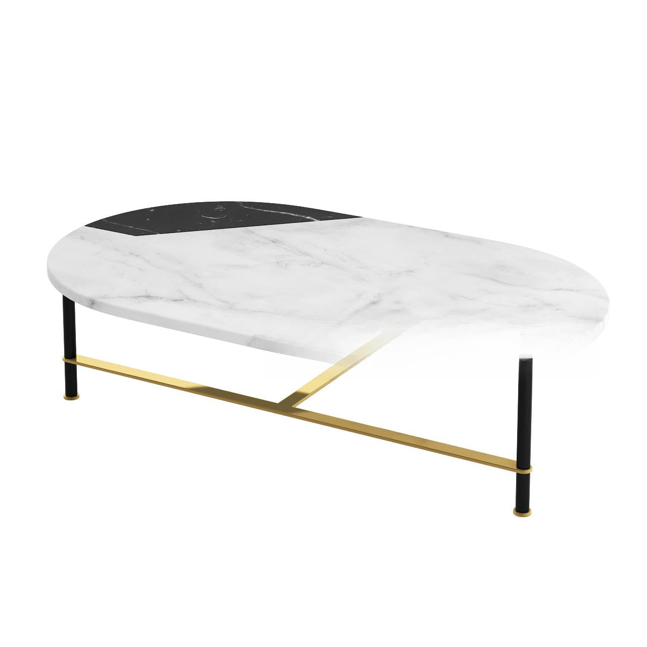 Marble Oval Teatable table