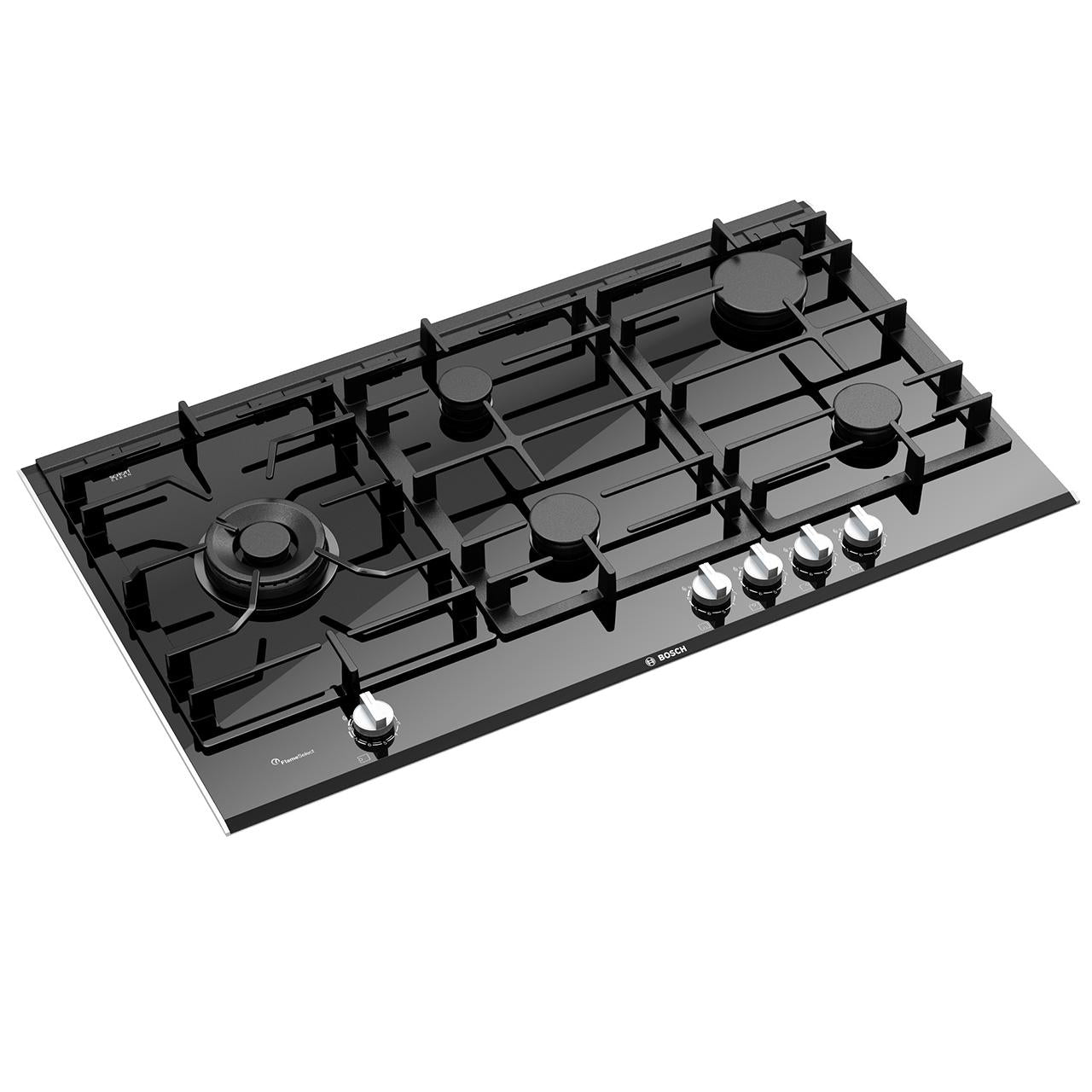 Black Gas Cooker appliance