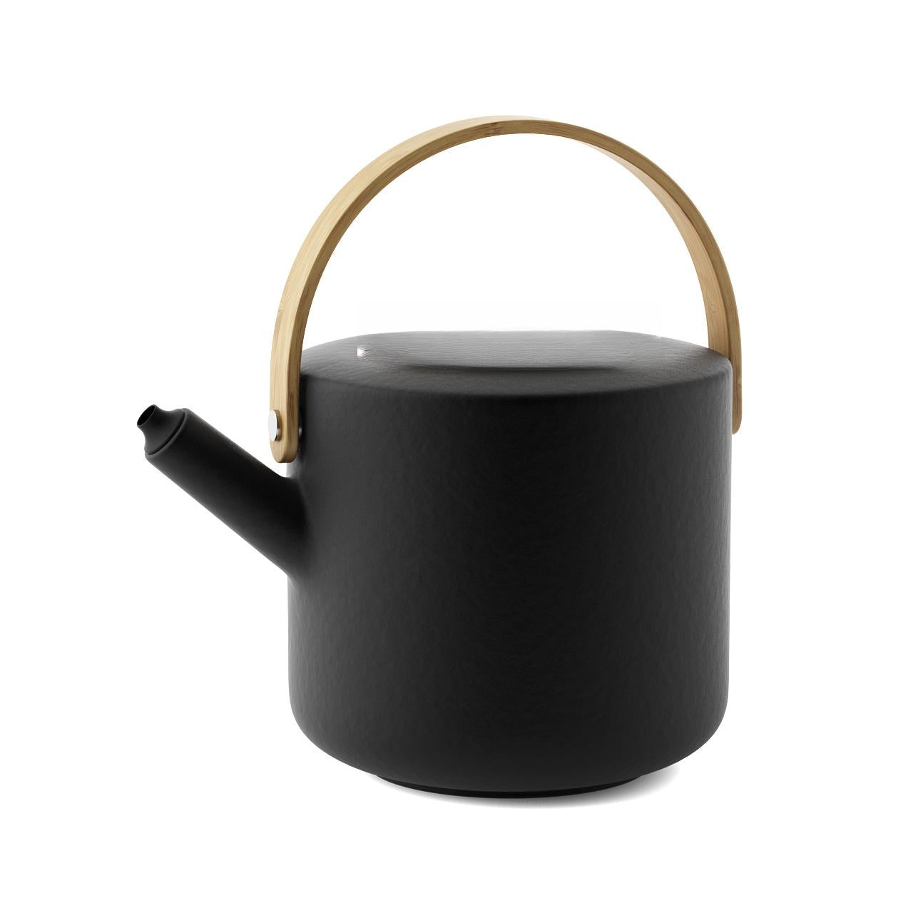 Black Round Kettle appliance