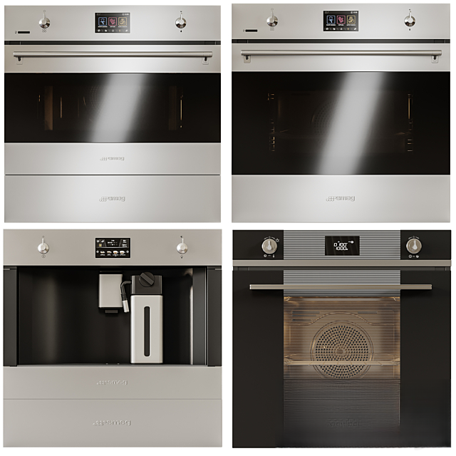 Stainless Steel Modern Oven appliance