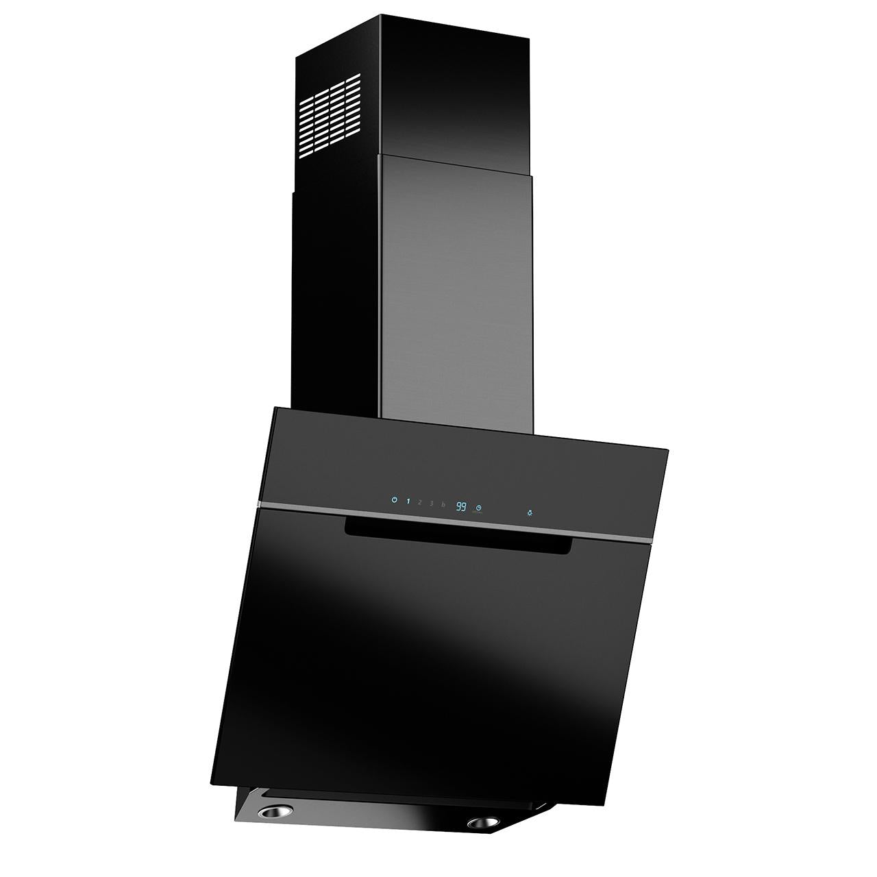 Black Modern Range Hood appliance