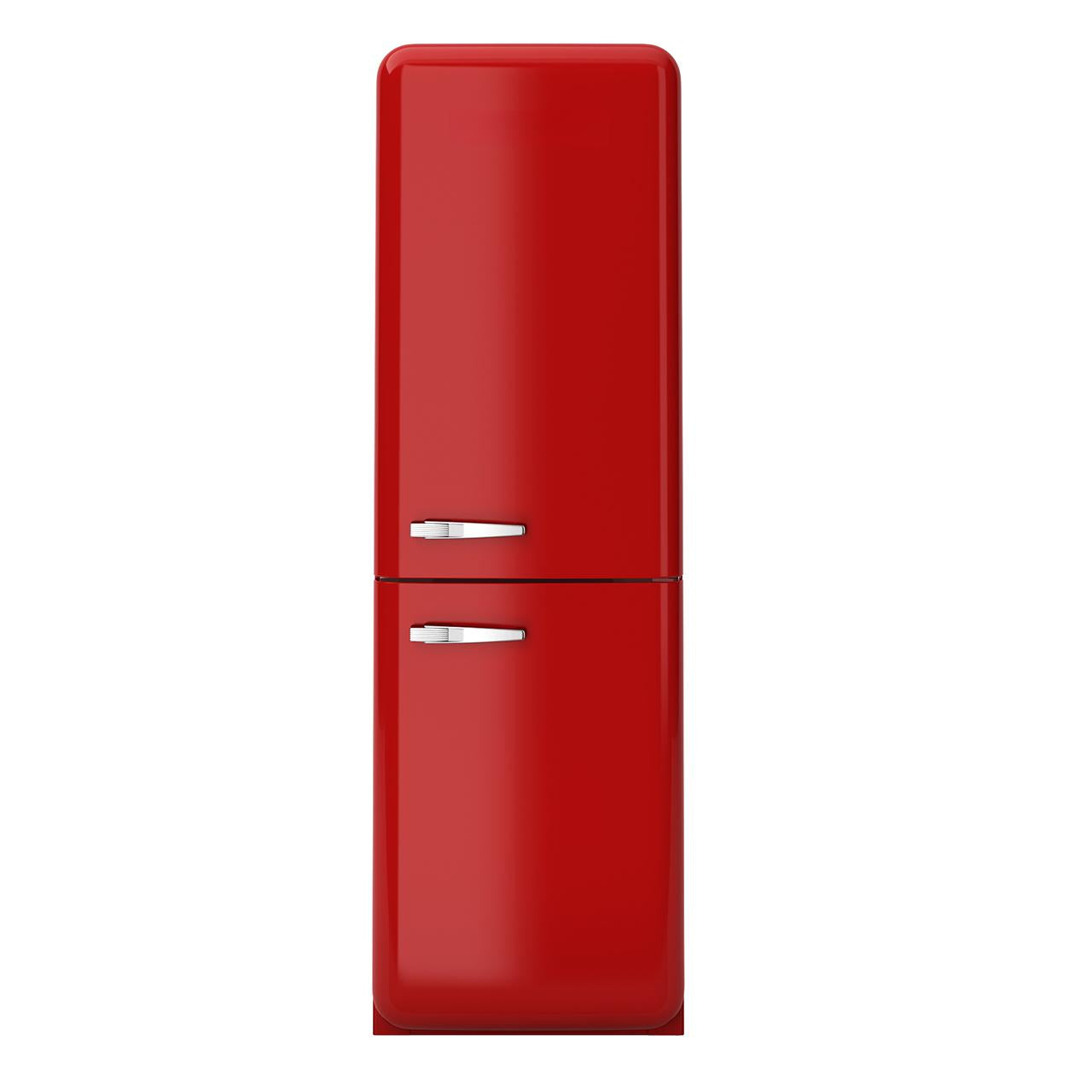 Red Retro Refrigerator appliance
