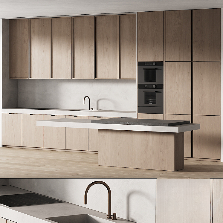 Modern kitchen cabinet cabinet