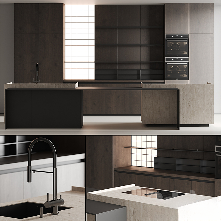Modern Minimalist Kitchen