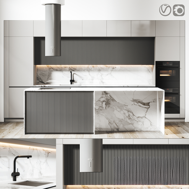Marble Modern Kitchen