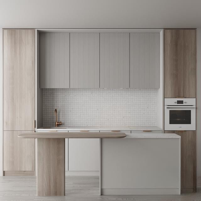 Modern Minimalist Kitchen cabinet