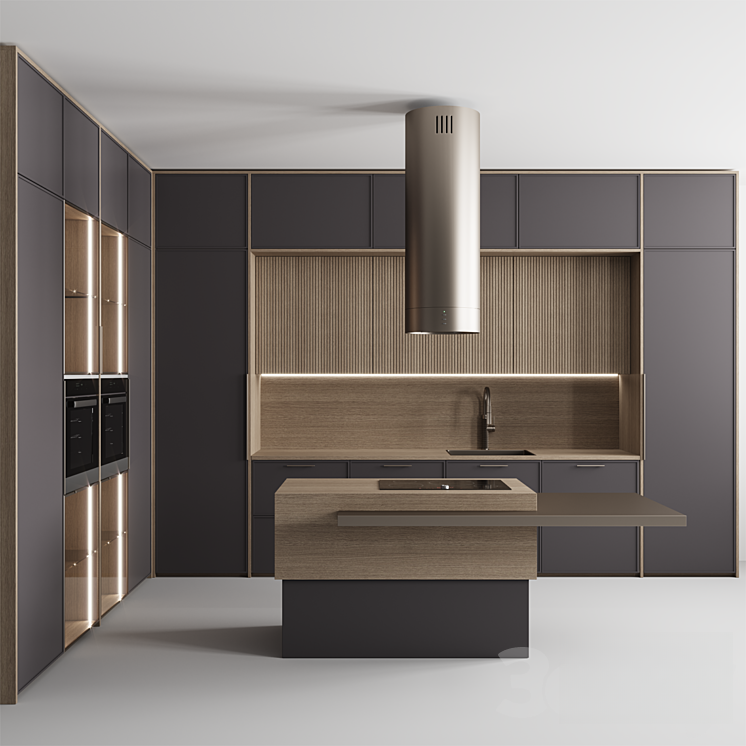 Modern Minimalist Kitchen cabinet