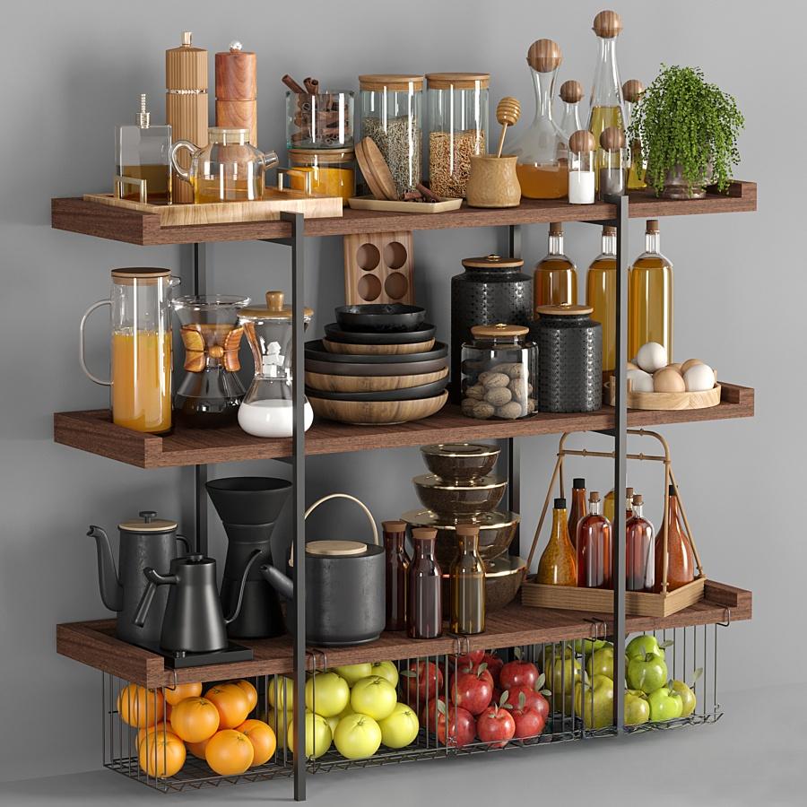 Kitchen Storage Shelf food