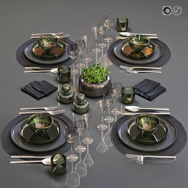 Green Tableware Modern tableware