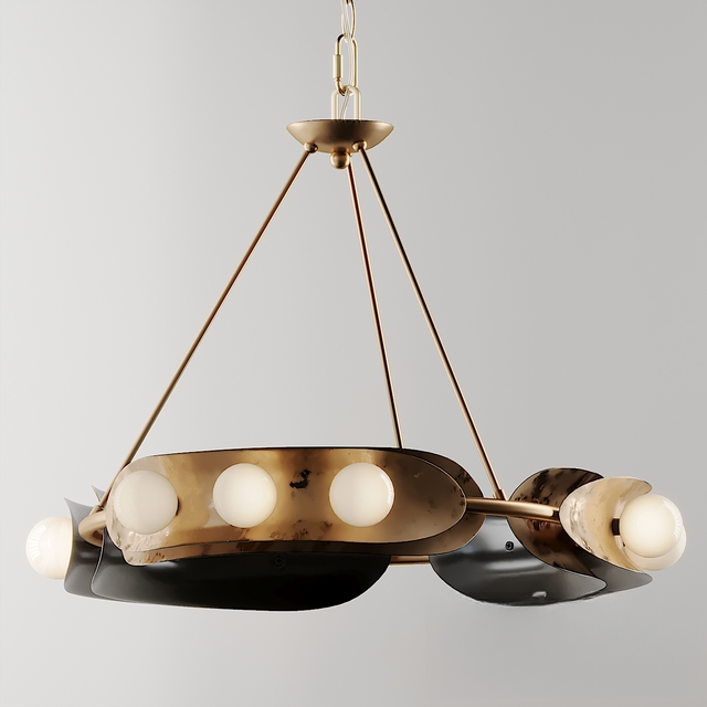 Brass Black Modern Chandelier ceilinglamp