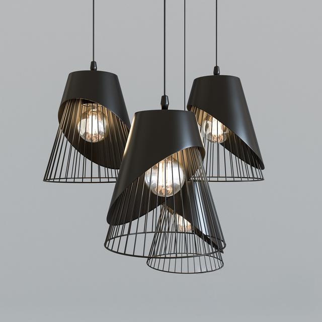 Black Modern Pendant ceilinglamp