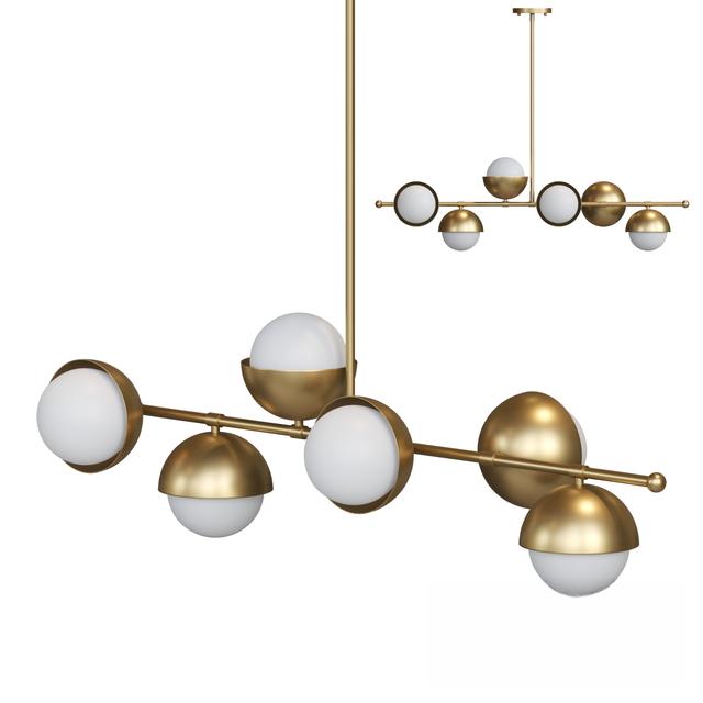 Gold Metal Modern Chandelier ceilinglamp