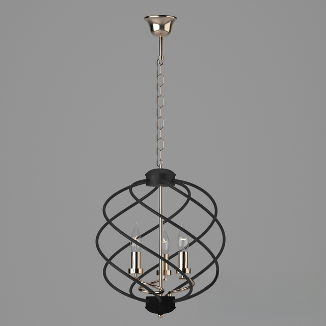 Black Metal Pendant ceilinglamp