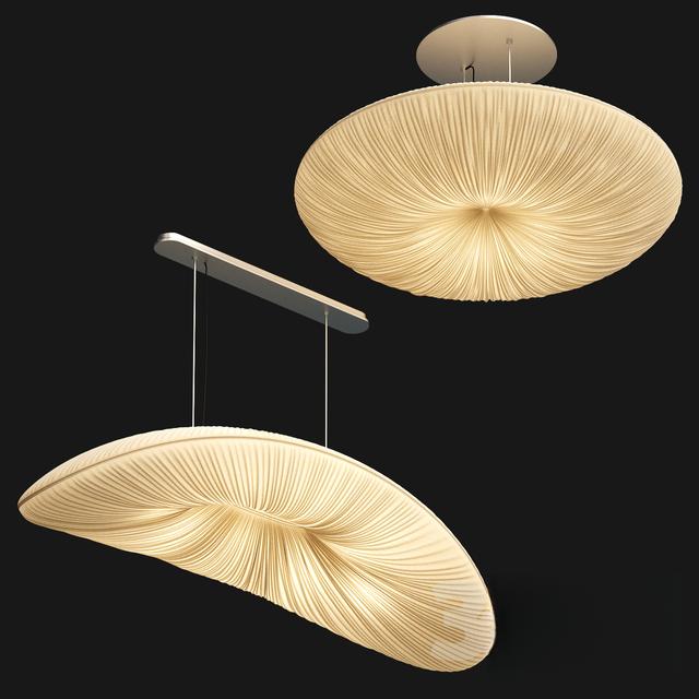 Modern Fluted Pendant Light ceilinglamp