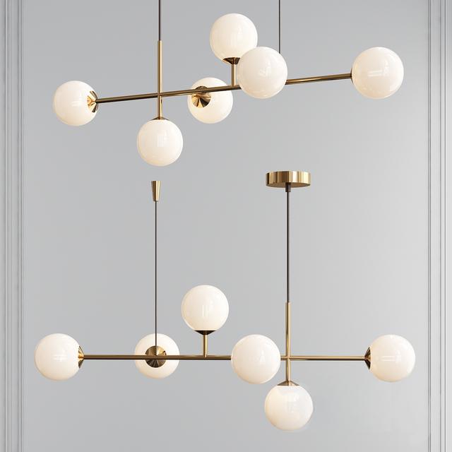 Geometric Glass Chandelier ceilinglamp