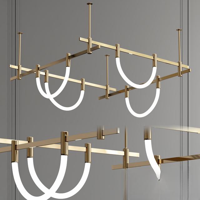 Modern Geometric Chandelier ceilinglamp