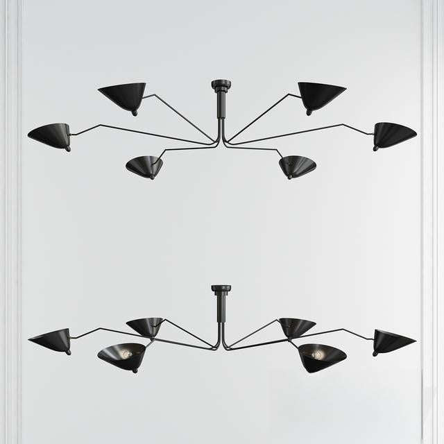 BlackModernChandelier