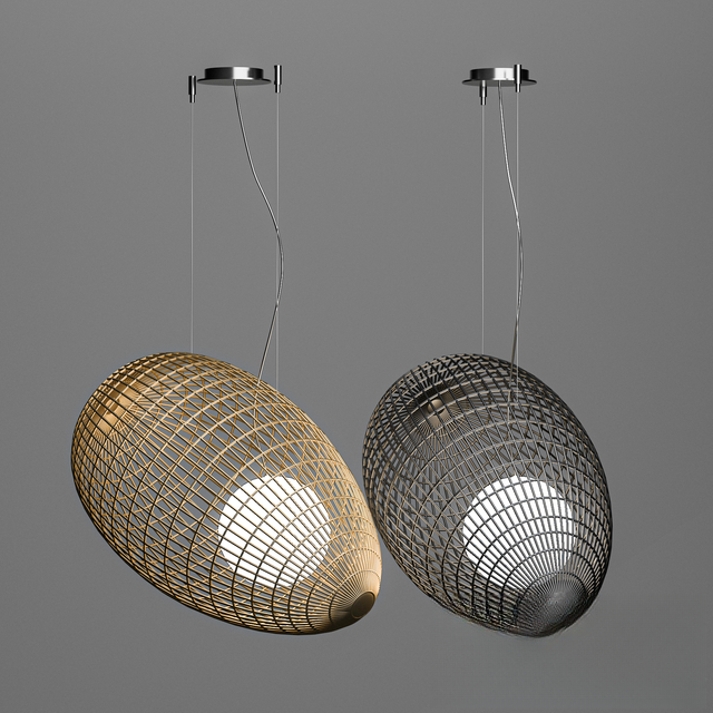 Oval Cage Pendant Light ceilinglamp