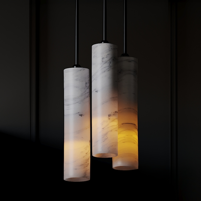 MarblePattern Modern PendantLights ceilinglamp