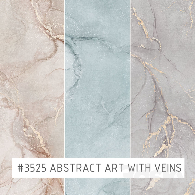 Abstract Art Veins Marble covering