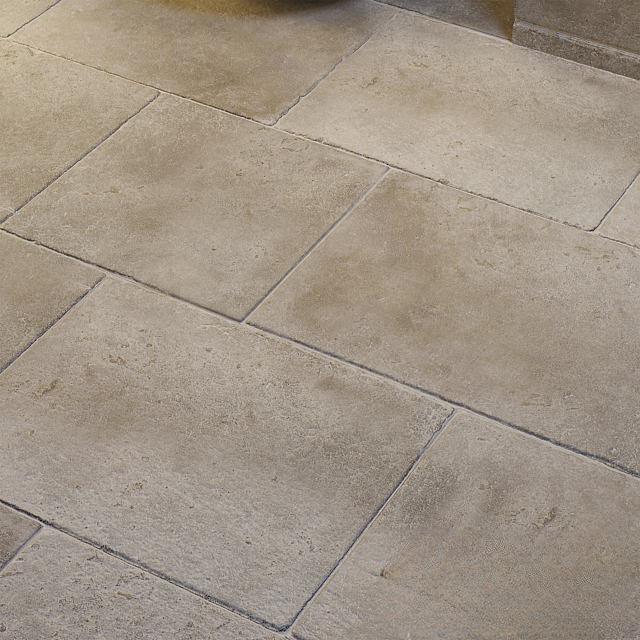 Beige Square Floor covering