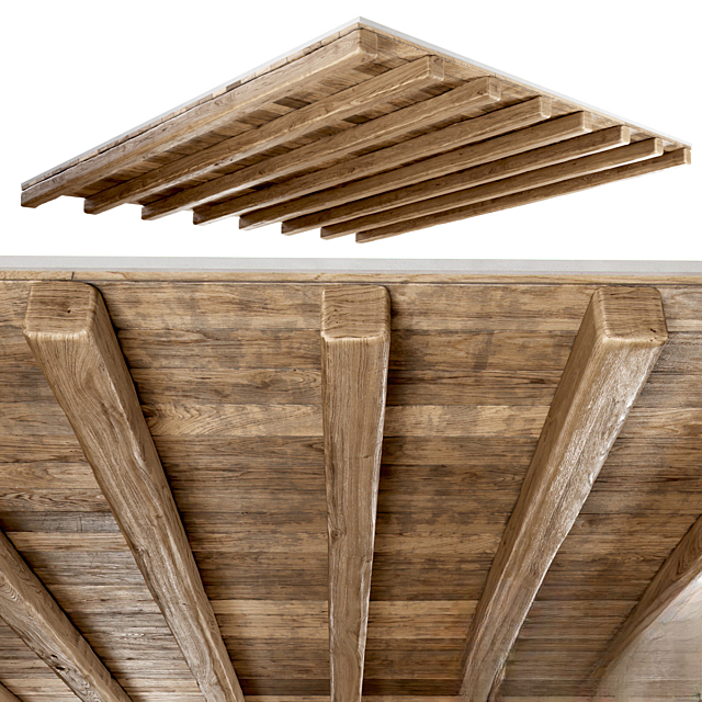 Wooden Ceiling Beams Rustic covering