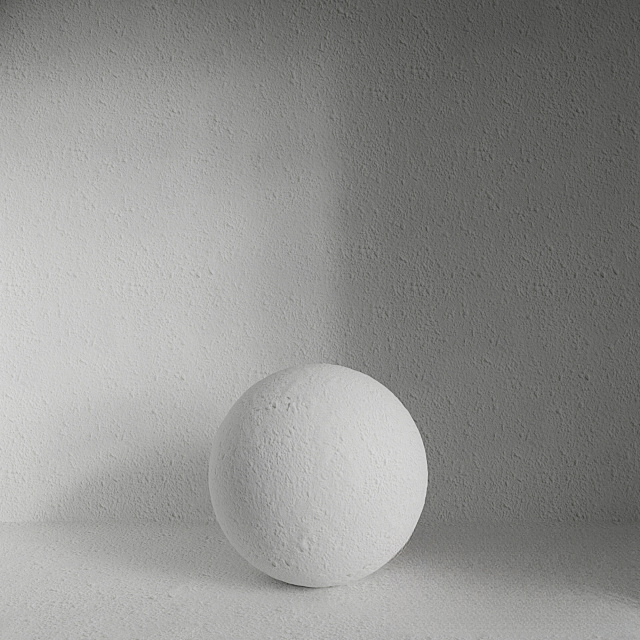 White Round Decor covering