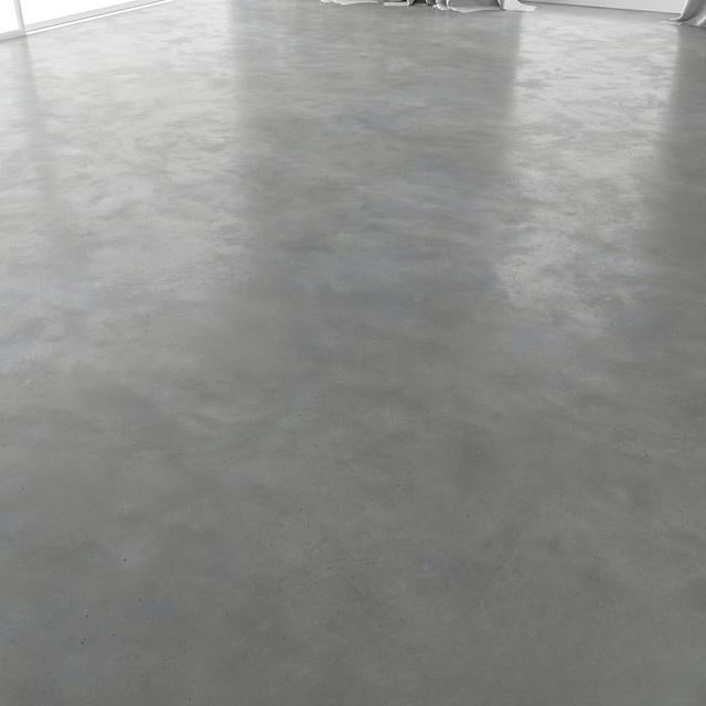 Grey Concrete Floor covering