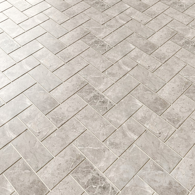 Gray Marble Tile Flooring covering