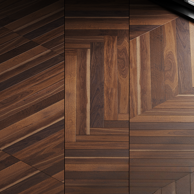 Geometric Brown Wooden woodfloor