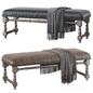 Leather Vintage Bench