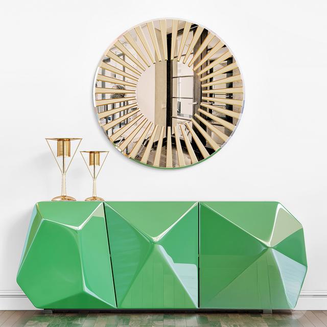 Geometric Green Modern TVcabinet