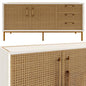 rattan pattern modern cabinet TVcabinet