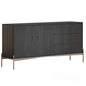 DarkWoodenModernCabinet TVcabinet